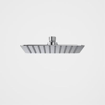 Caroma 200mm Square Rain Shower, Brushed Nickel