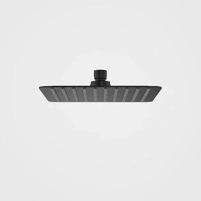 Caroma 200mm Square Rain Shower, Matte Black