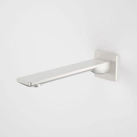 Caroma Urbane II 220mm Basin/Bath Outlet-Square Cover Plate | Brushed Nickel