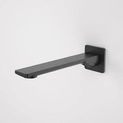 Caroma Urbane II 220mm Basin/Bath Outlet-Square Cover Plate | Matte Black