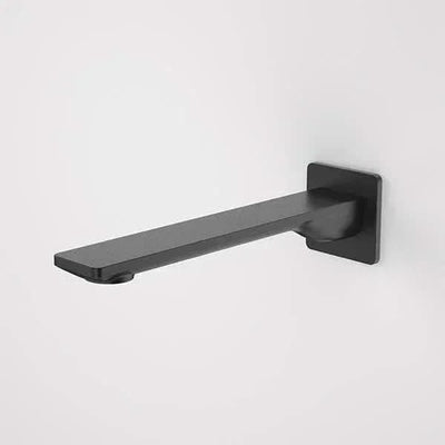 Caroma Urbane II 220mm Basin/Bath Outlet-Square Cover Plate | Matte Black