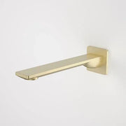 Caroma Urbane II 220mm Basin/Bath Outlet-Square Cover Plate | Brushed Brass