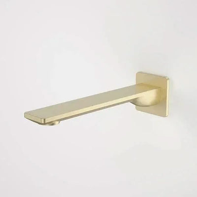 Caroma Urbane II 220mm Basin/Bath Outlet-Square Cover Plate | Brushed Brass
