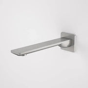 Caroma Urbane II 220mm Basin/Bath Outlet-Square Cover Plate | Gun Metal