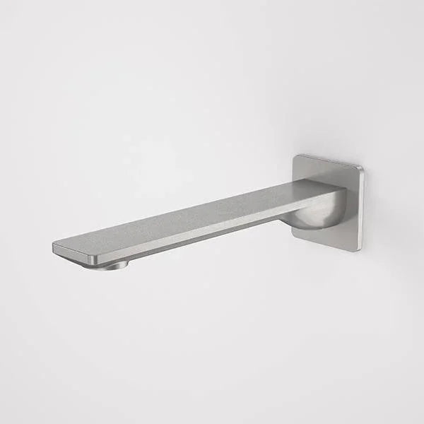 Caroma Urbane II 220mm Basin/Bath Outlet-Square Cover Plate | Gun Metal