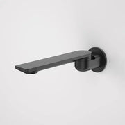 Caroma Urbane II 220mm Bath Swivel Outlet-Round Cover Plate | Matte Black