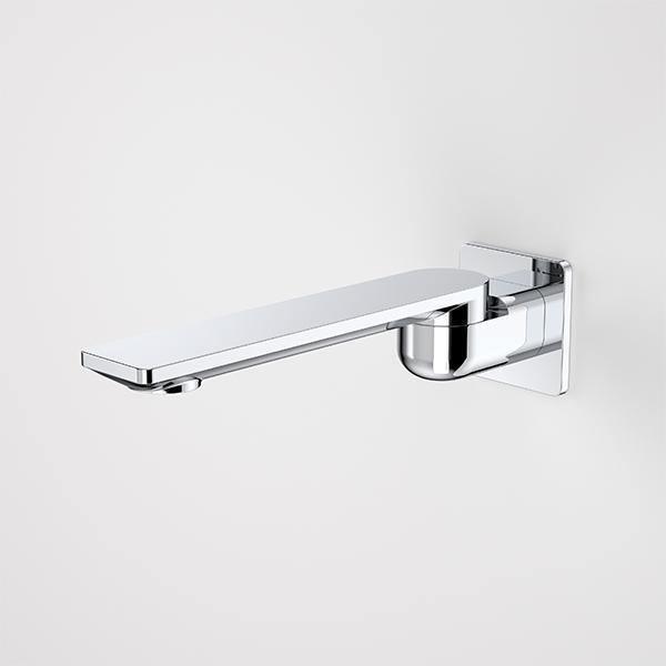Caroma Urbane II 220mm Bath Swivel Outlet-Square Cover Plate | Chrome