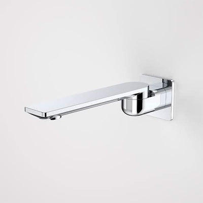 Caroma Urbane II 220mm Bath Swivel Outlet - Square Cover Plate, Chrome