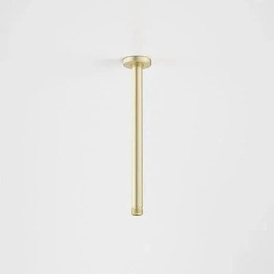 Caroma 300mm Ceiling Shower Arm, Brushed Brass