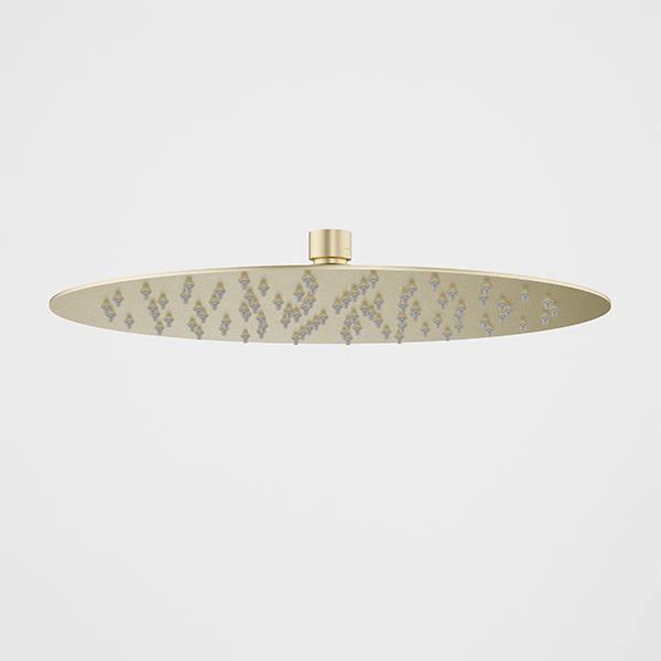 Caroma Urbane II 300mm Round Rain Shower Rose | Brushed Brass