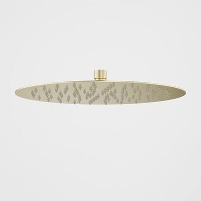 Caroma 300mm Round Rain Shower, Brushed Brass