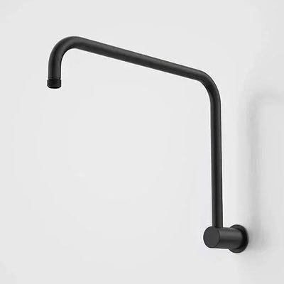 Caroma Urbane II 460mm Upswept Shower Arm, Matte Black