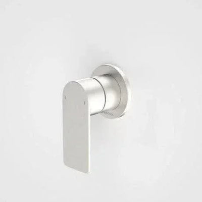Caroma Urbane II Bath / Shower Mixer - Round Cover Plate, Brushed Nickel