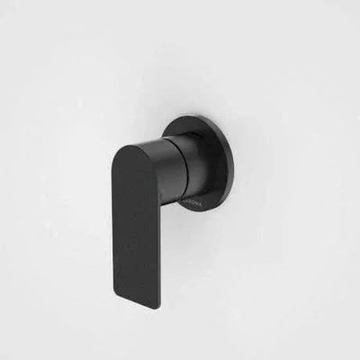 Caroma Urbane II Bath / Shower Mixer - Round Cover Plate, Matte Black