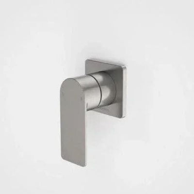 Caroma Urbane II Bath / Shower Mixer - Square Cover Plate, Gunmetal