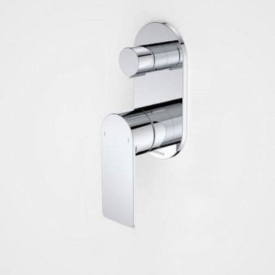 Caroma Urbane II Bath / Shower Mixer With Diverter - Round Cover Plate, Chrome