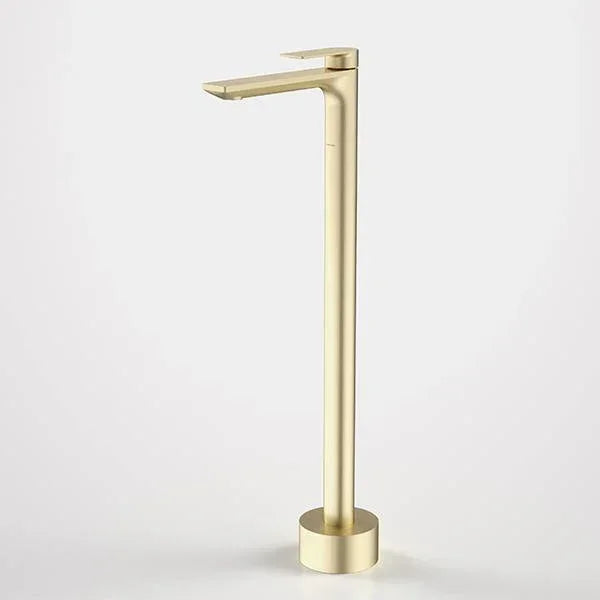 Caroma Urbane II Freestanding Bath Filler Mixer | Brushed Brass