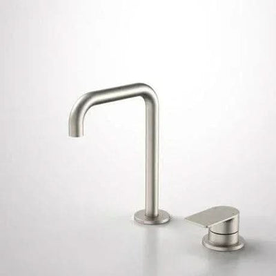 Caroma Urbane II Hob Basin Mixer Set 150mm | Brushed Nickel