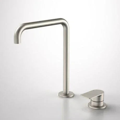 Caroma Urbane II Hob Basin/Sink Mixer Set 220mm | Brushed Nickel