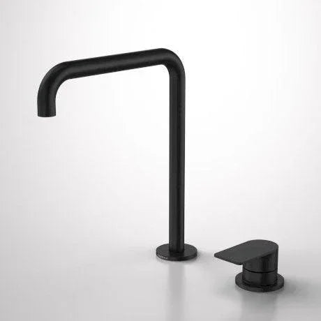 Caroma Urbane II Hob Basin/Sink Mixer Set 220mm | Matte Black