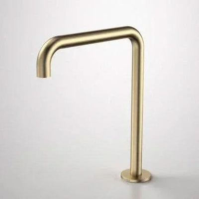 Caroma Urbane II Hob Swivel Outlet 210mm, Brushed Brass