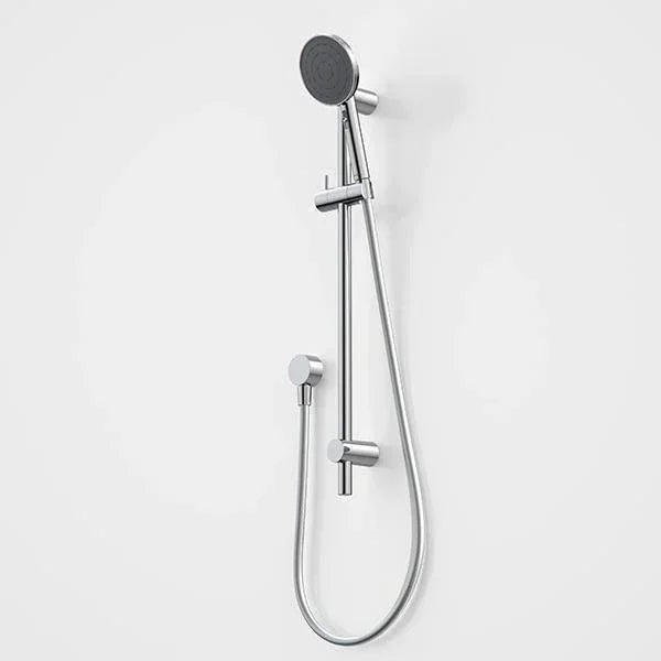 Caroma Urbane II Round Shower On Rail | Chrome