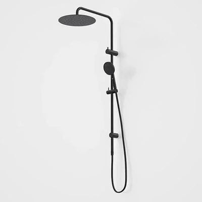 Caroma Urbane II Rail Shower with 300mm Overhead, Matte Black