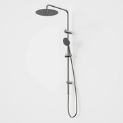 Caroma Urbane II Round Twin Shower With 300mm Rose | Gun Metal