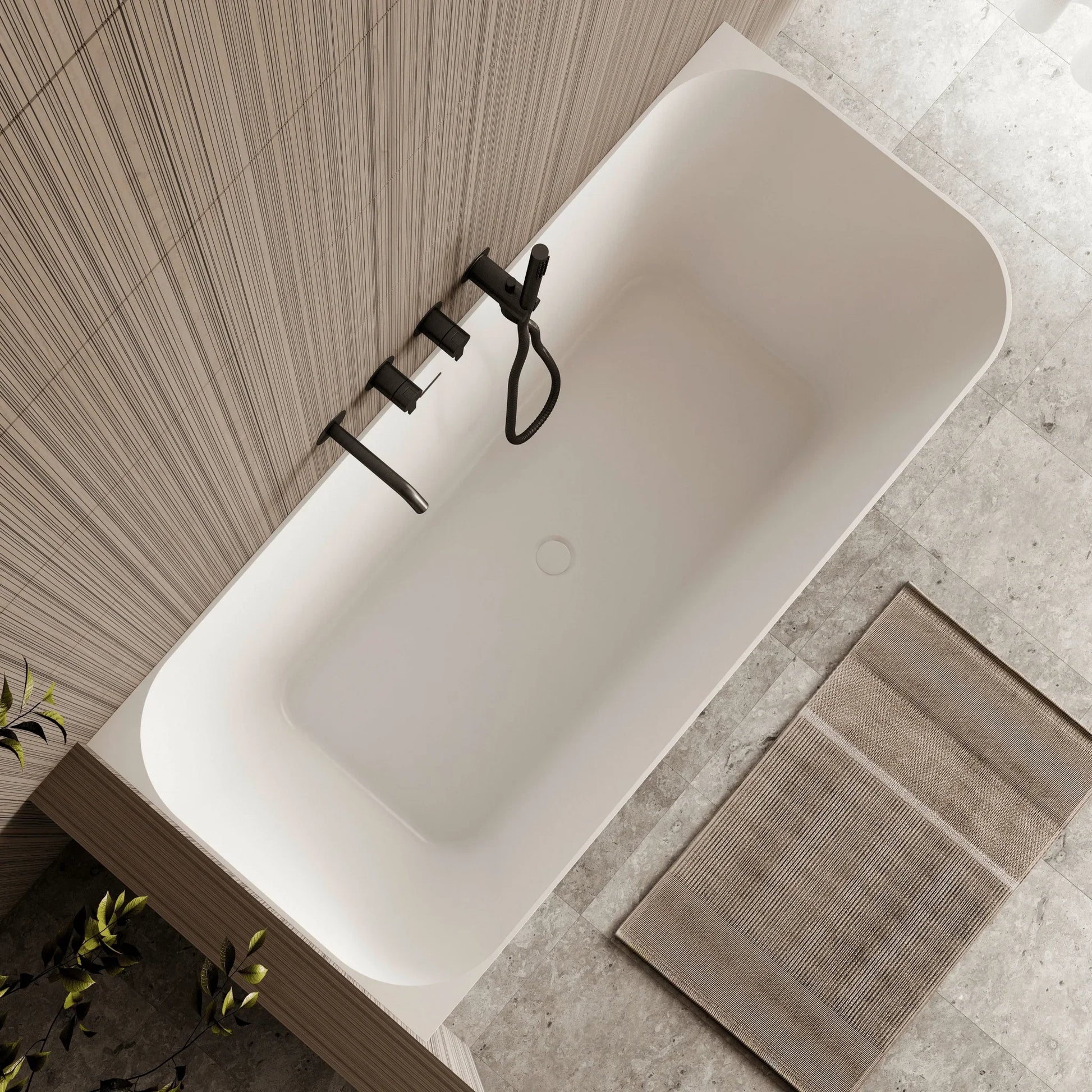 Cassa Design Ashton Corner Back to Wall Bathtub - Ideal Bathroom CentreBT - AS1500RH1500mmRight Hand CornerGloss White