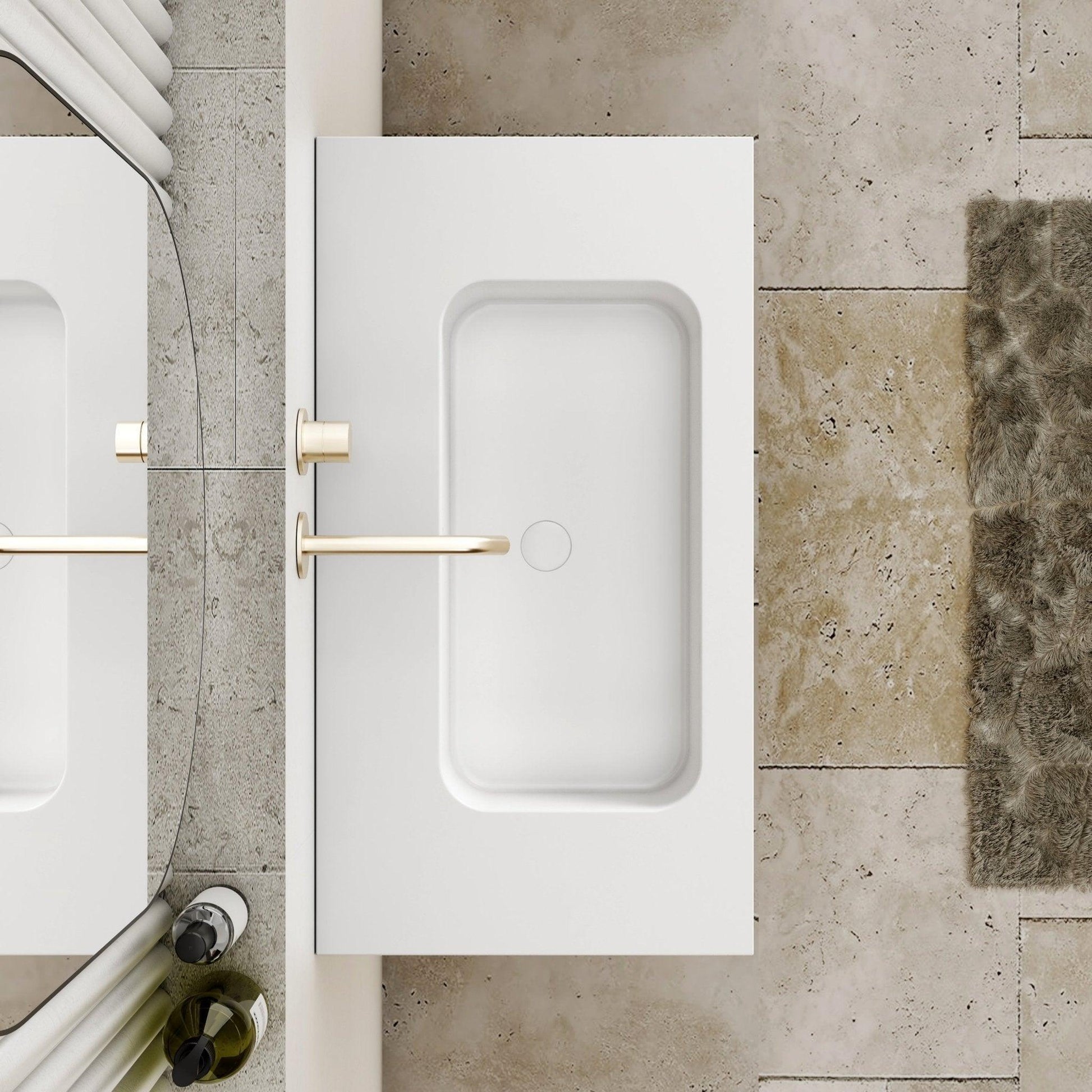 Cassa Design Capture Ensuite Wall Hung Vanity - Ideal Bathroom CentreCAP750EN - OAK750mmNatural Oak