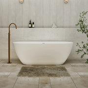 Cassa Design Rec Slimline Freestanding Bath - Gloss White - Ideal Bathroom CentreBT - RE15001500mm
