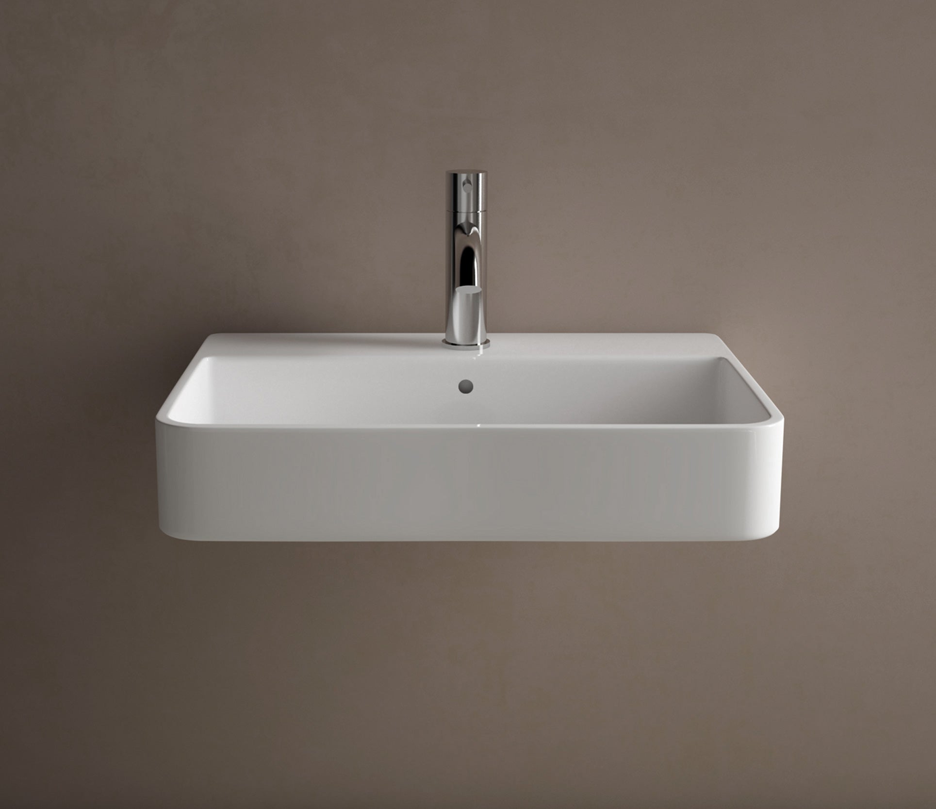 Studio Bagno Cattura 55 Bench/Wall Basin - NTH, Gloss White