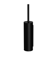 Meir Round Toilet Brush and Holder, Matte Black