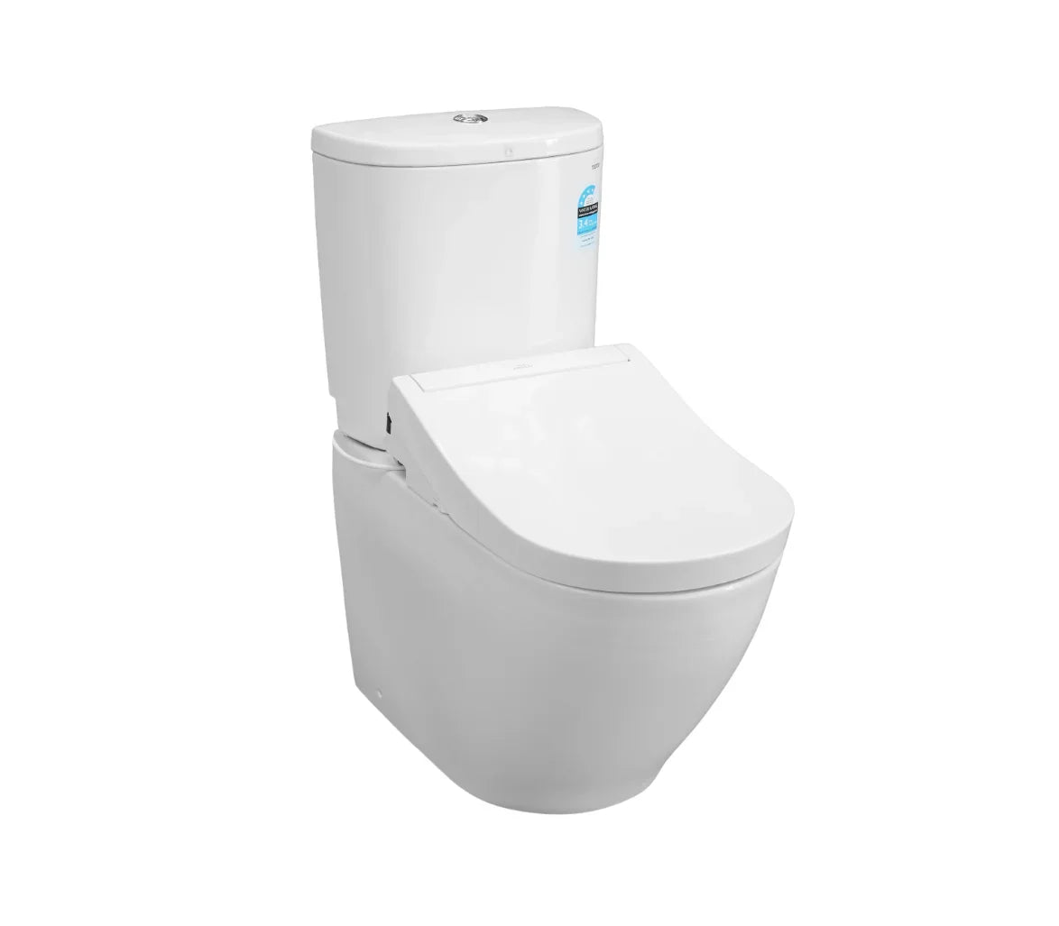 TOTO BASIC+ BACK TO WALL CLOSE COUPLED TOILET WITH S5 Washlet (CST761DVA1_TCF34220GAU)