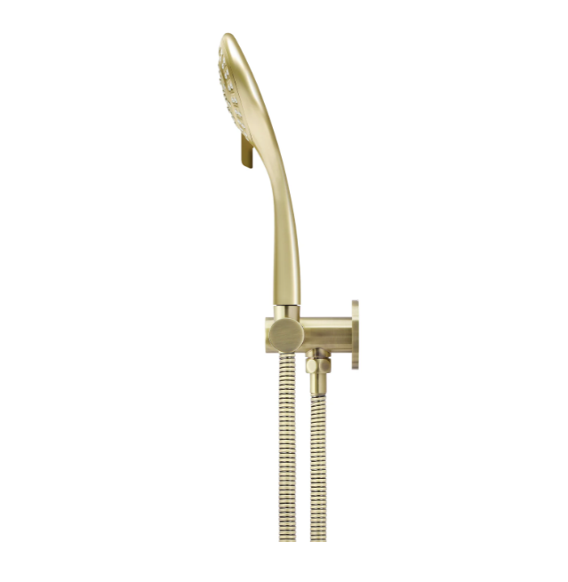 Meir Round Hand Shower on Swivel Bracket, Tiger Bronze