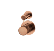Meir Round Diverter Mixer Pinless Handle Finish Kit, Lustre Bronze