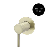 Meir Round Wall Mixer Finish Kit, Tiger Bronze