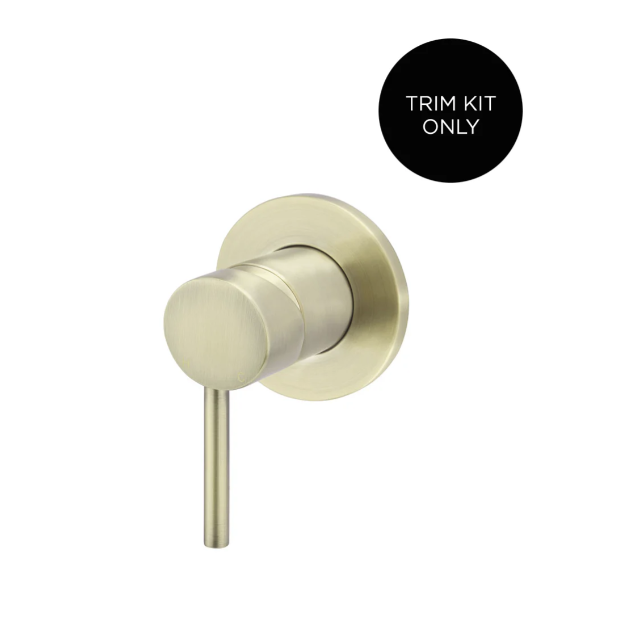 Meir Round Wall Mixer Finish Kit, Tiger Bronze