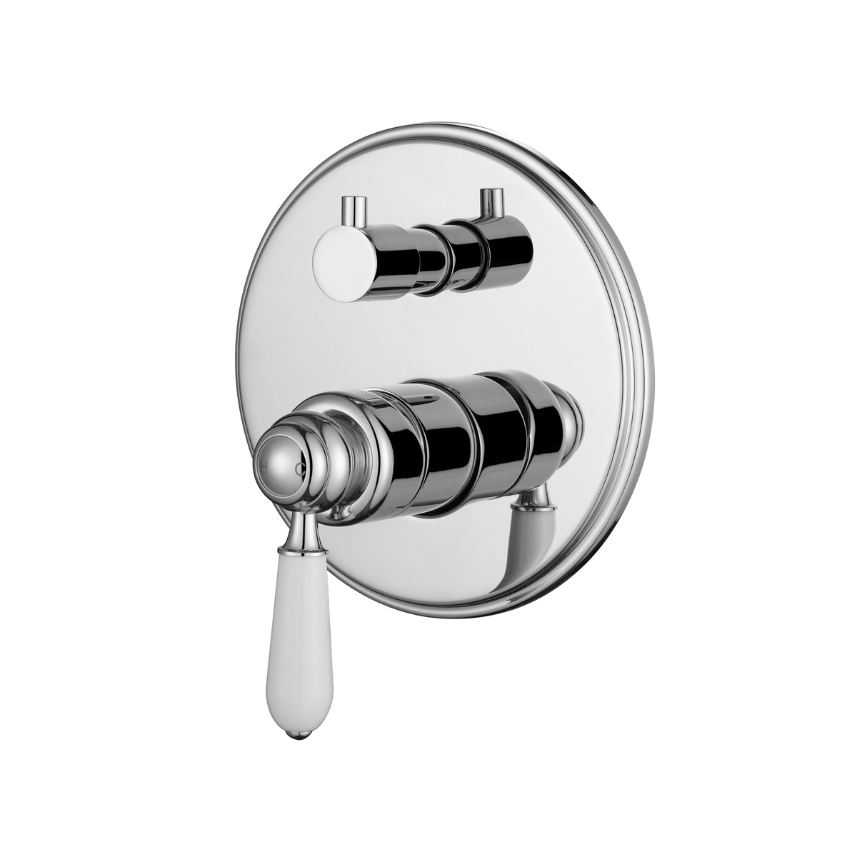 Clearance – Modern National Bordeaux Shower Diverter Mixer - Chrome