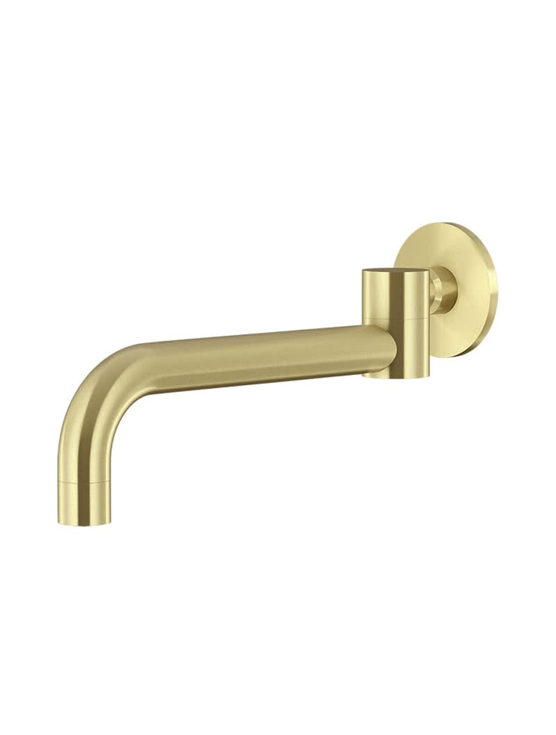 Clearance – Meir Round Swivel Wall Spout, PVD Tiger Bronze