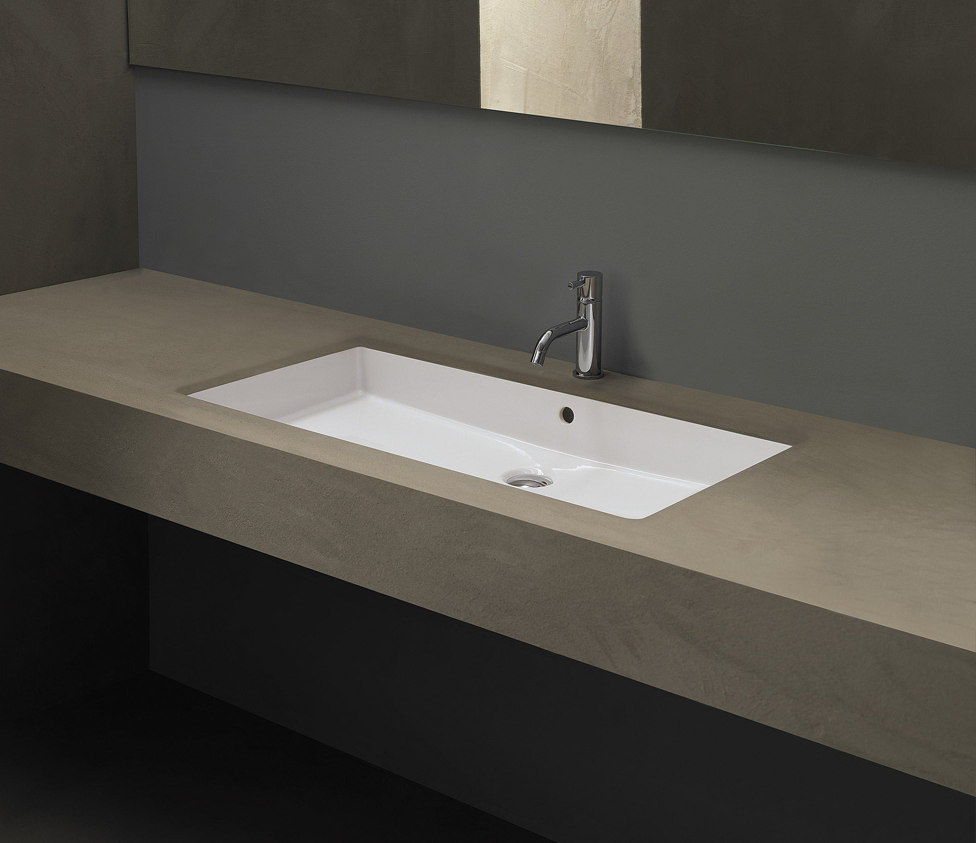 Studio Bagno Cubic 80 Undercounter, Gloss White