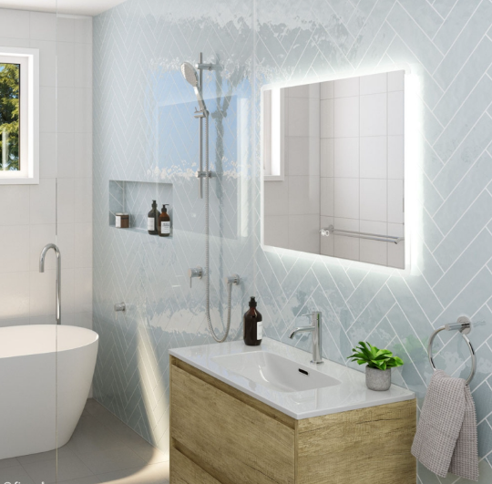 Fienza Luciana LED Mirror, 1400 x 700 mm