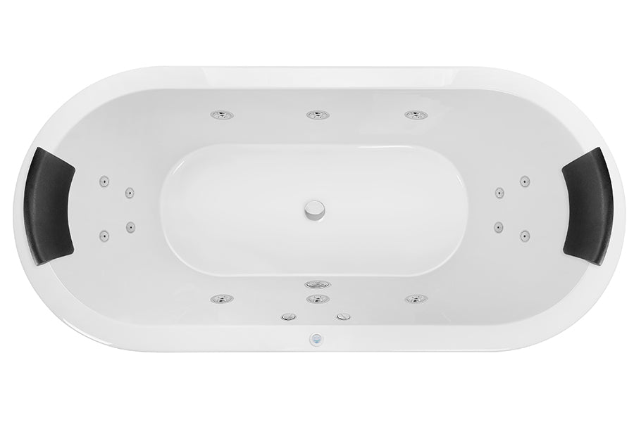 Decina Caval 1800 Contour 14-Jet Spa Bath - official product photo 1