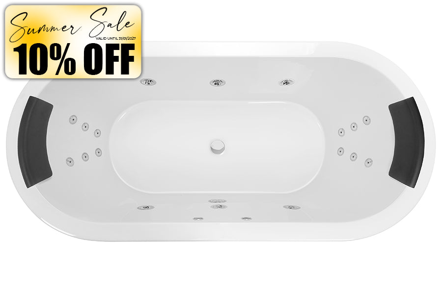 Decina Caval 1800 Dolce Vita 18-Jet Spa Bath - official product photo 1
