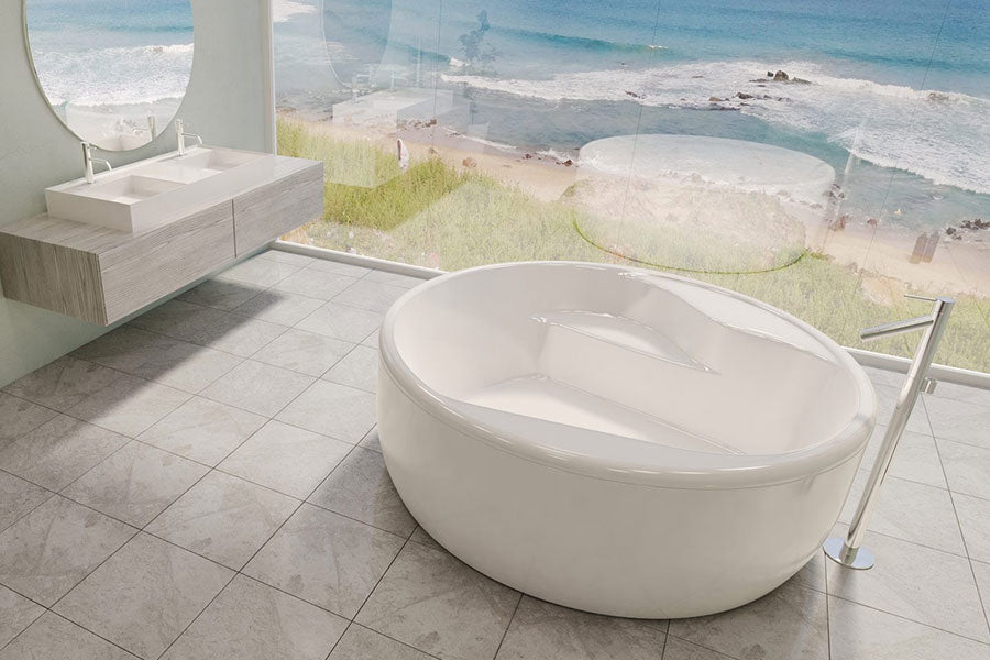 Decina Orion 1570mm Freestanding Bath ｜ Ideal Bathroom Centre
