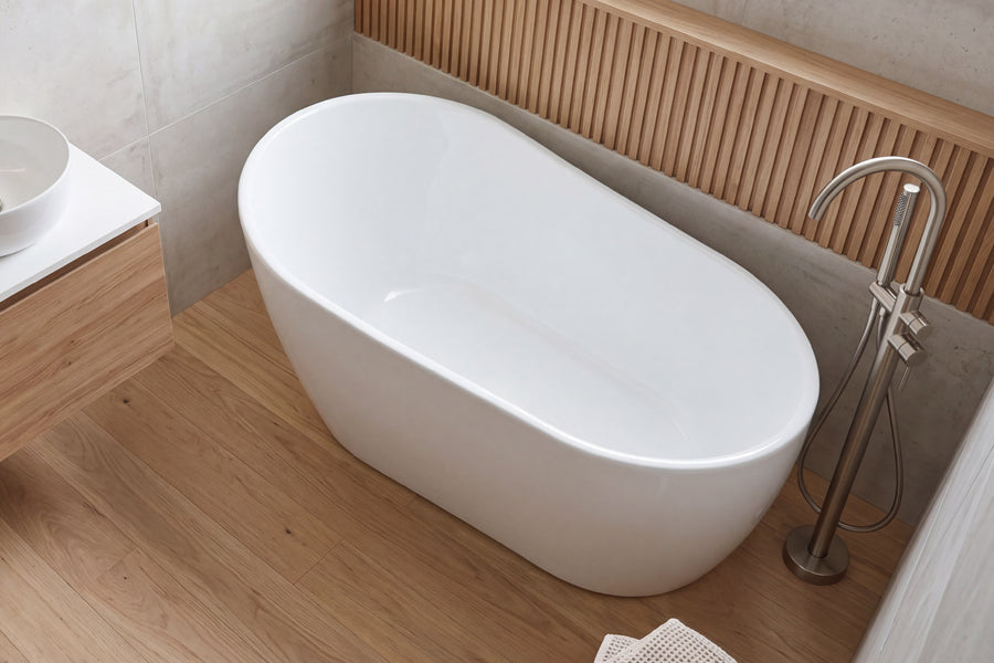 Decina Cosmo Freestanding Bath 1300mm - official product photo 1