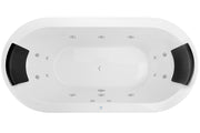 Decina Mintori 1790 Freestanding Contour 14-Jet Spa Bath - official product photo 1