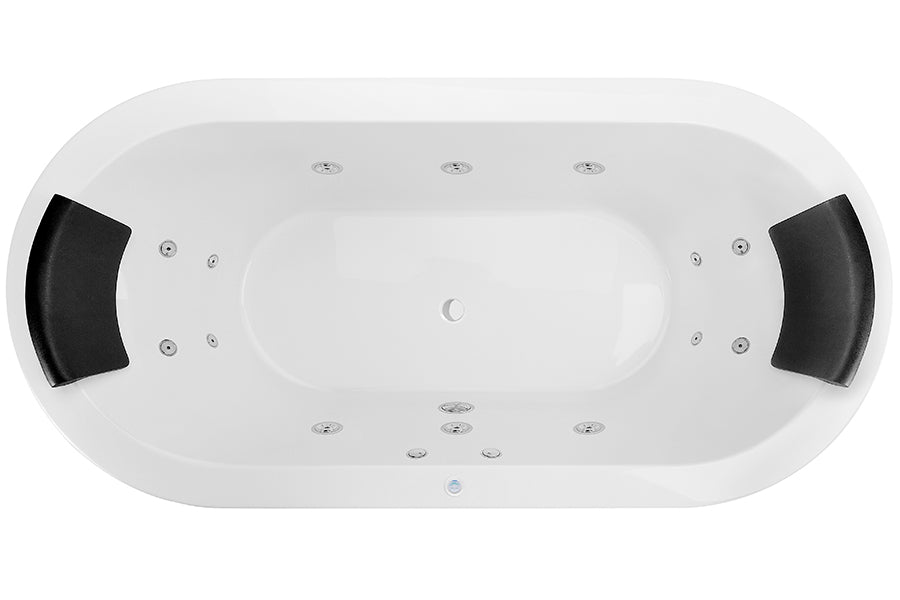 Decina Mintori 1790 Freestanding Contour 14-Jet Spa Bath - official product photo 1