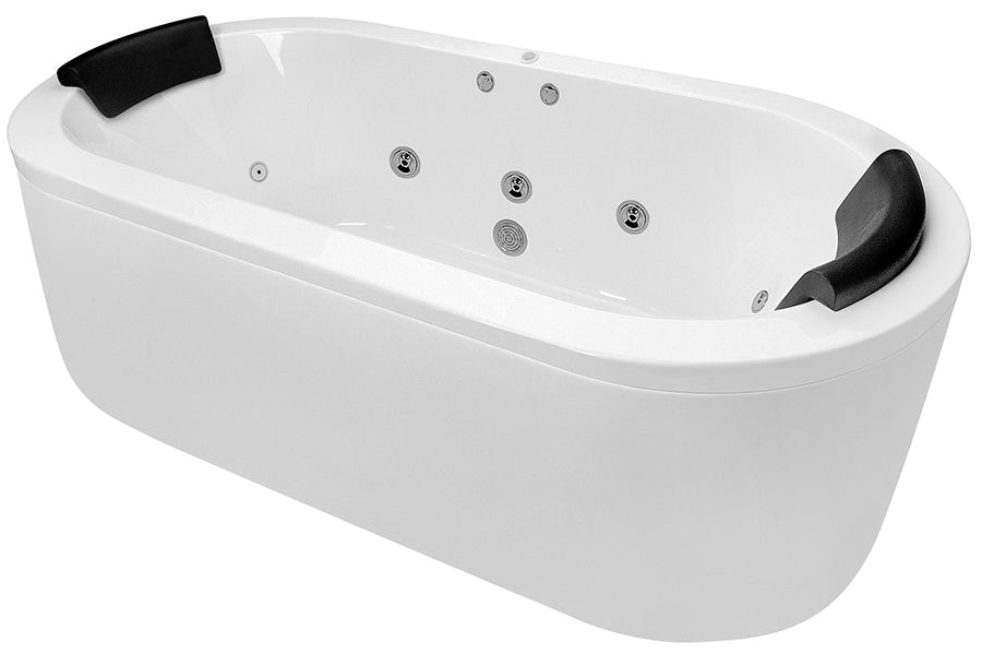 Decina Mintori 1790 Freestanding Contour 14-Jet Spa Bath - official product photo 2