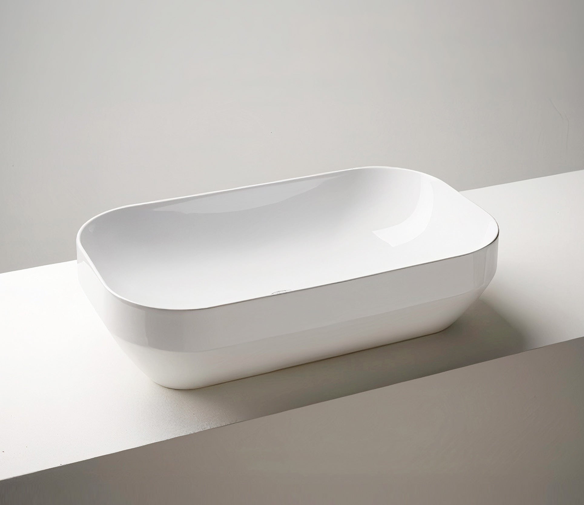 Studio Bagno Decus 50 Bench Basin - Matte White